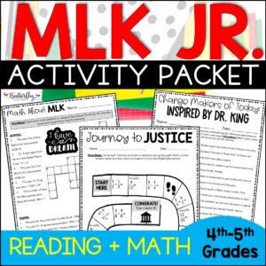 martin luther king jr mlk day activities