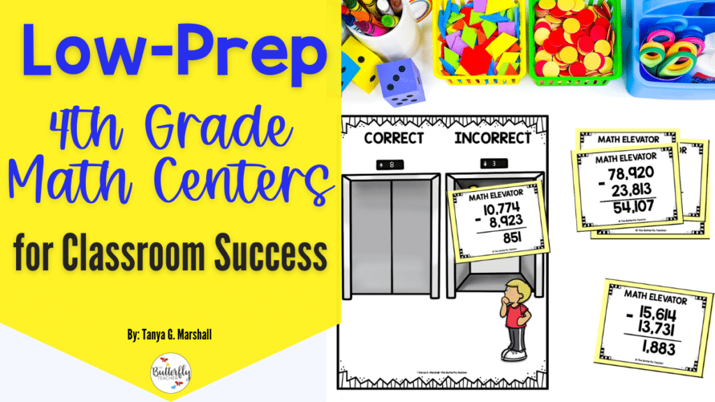 4th Grade Math Centers