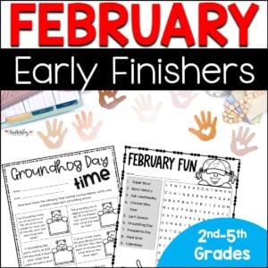 february early finisher packet