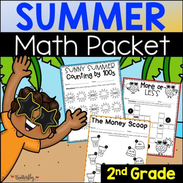 2nd grade summer math