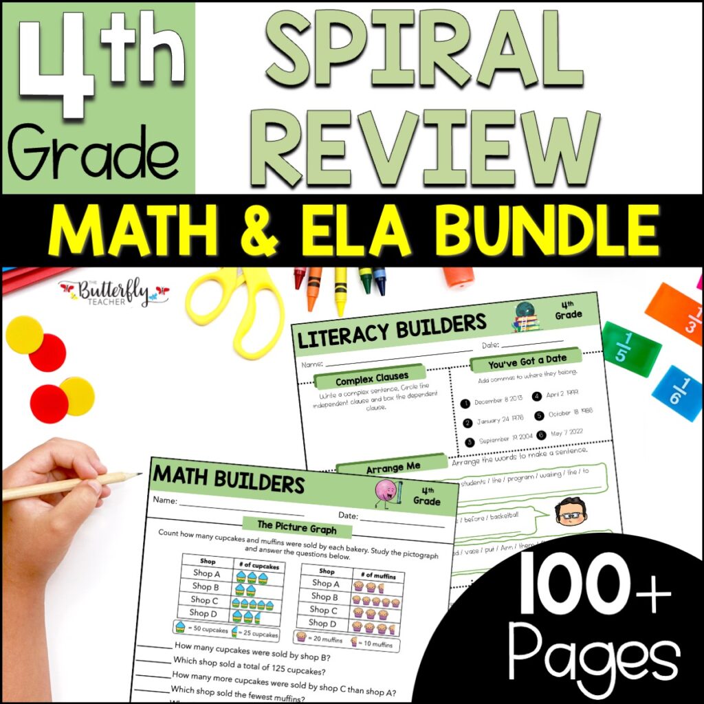 4th grade spiral review