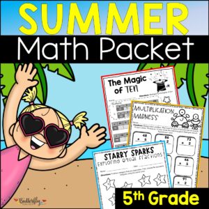 5th Grade summer math packet