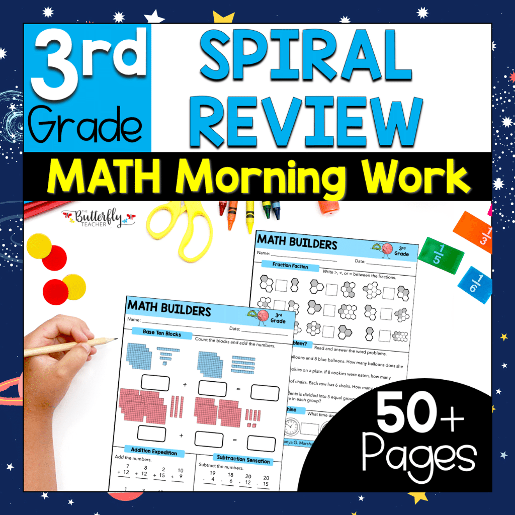 3rd Grade Spiral Math Review