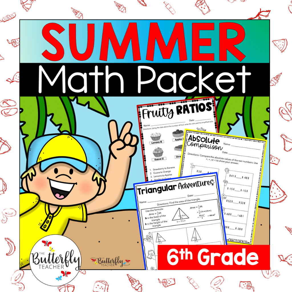 Grade 6 Math Summer Packet