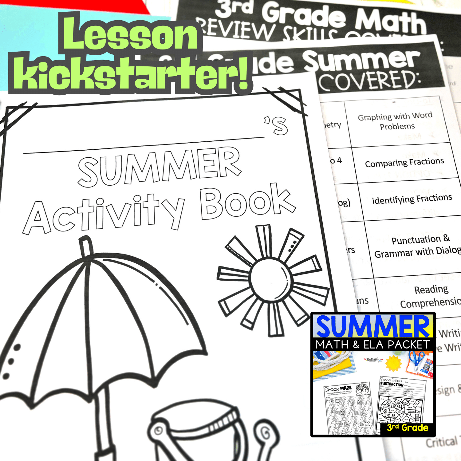 3rd Grade Summer Fun Packet