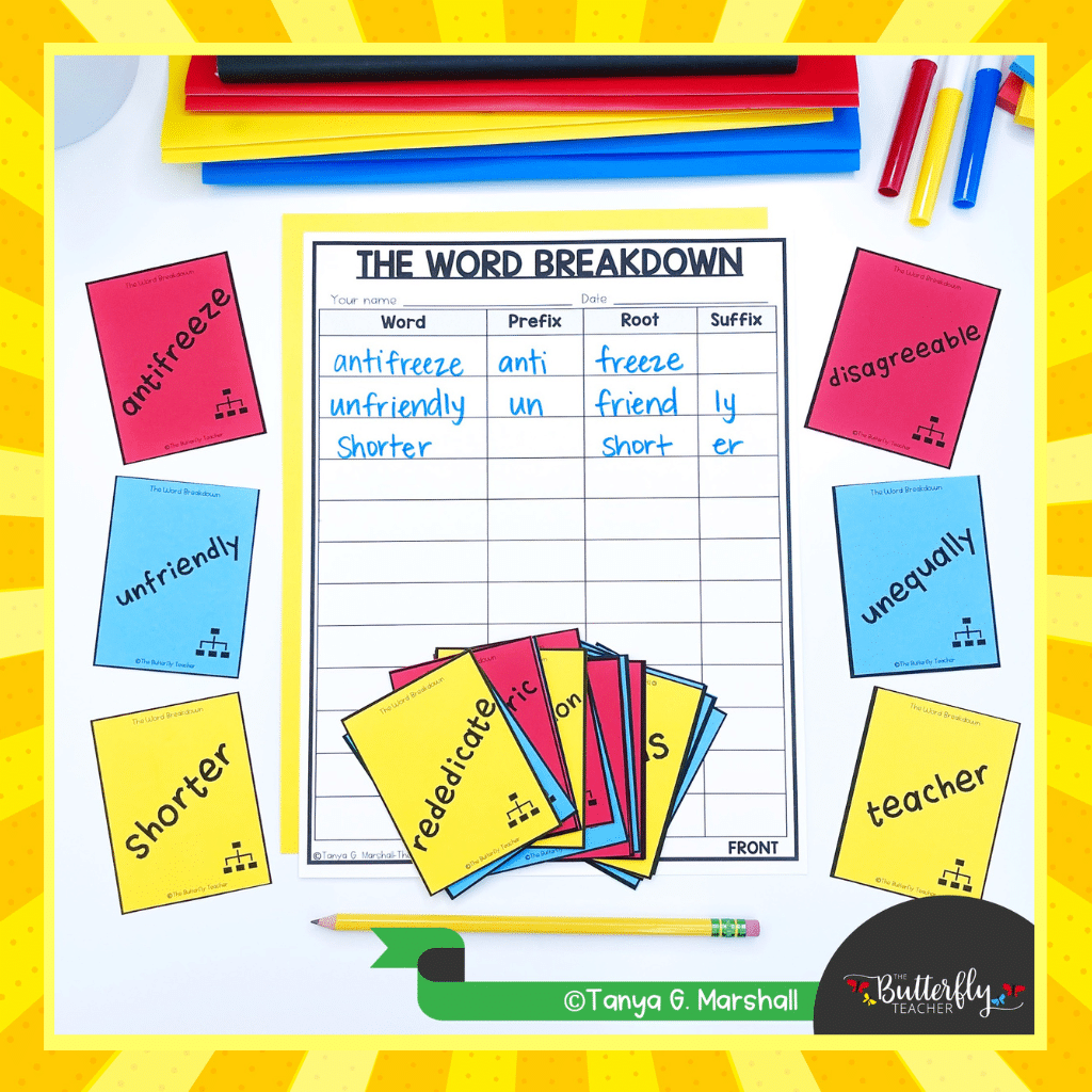 5th grade literacy center worksheets