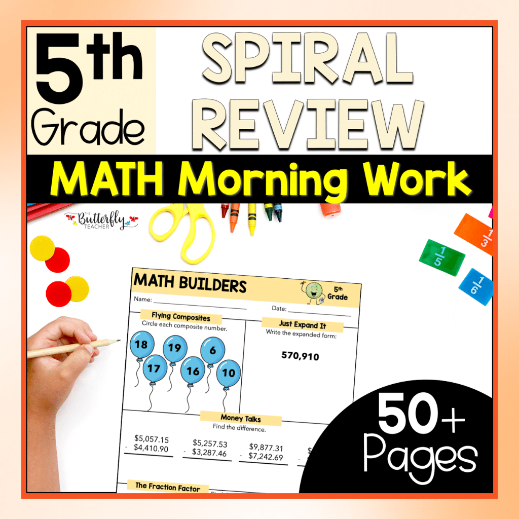 5th grade spiral math