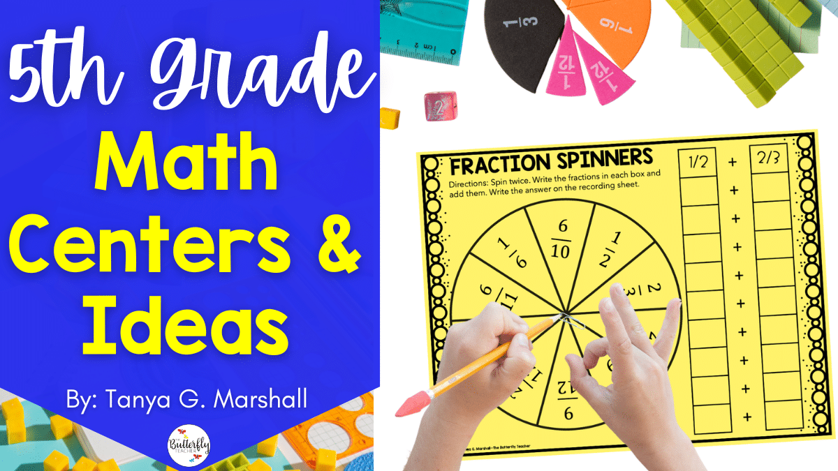 5th grade math centers and ideas