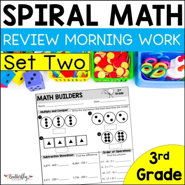 daily math review worksheets 3rd grade