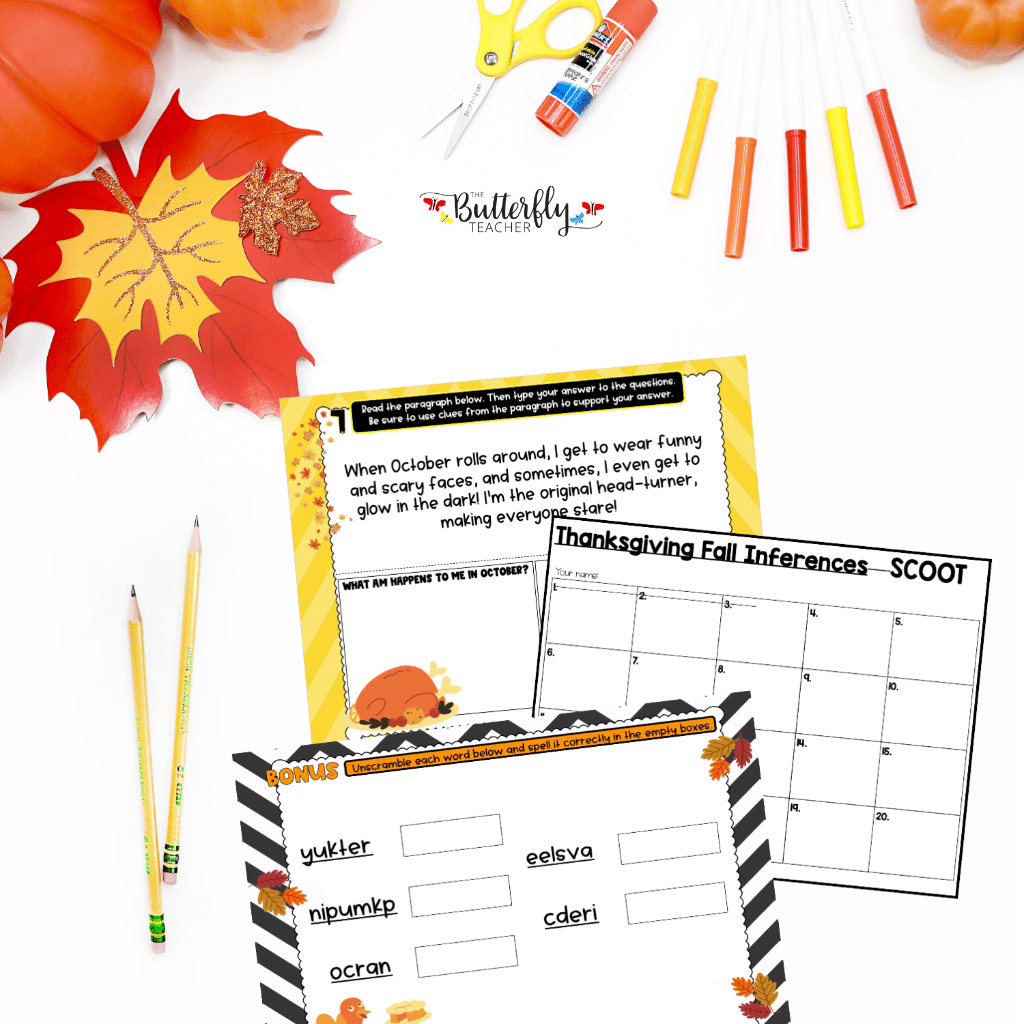 Thanksgiving Making Inference