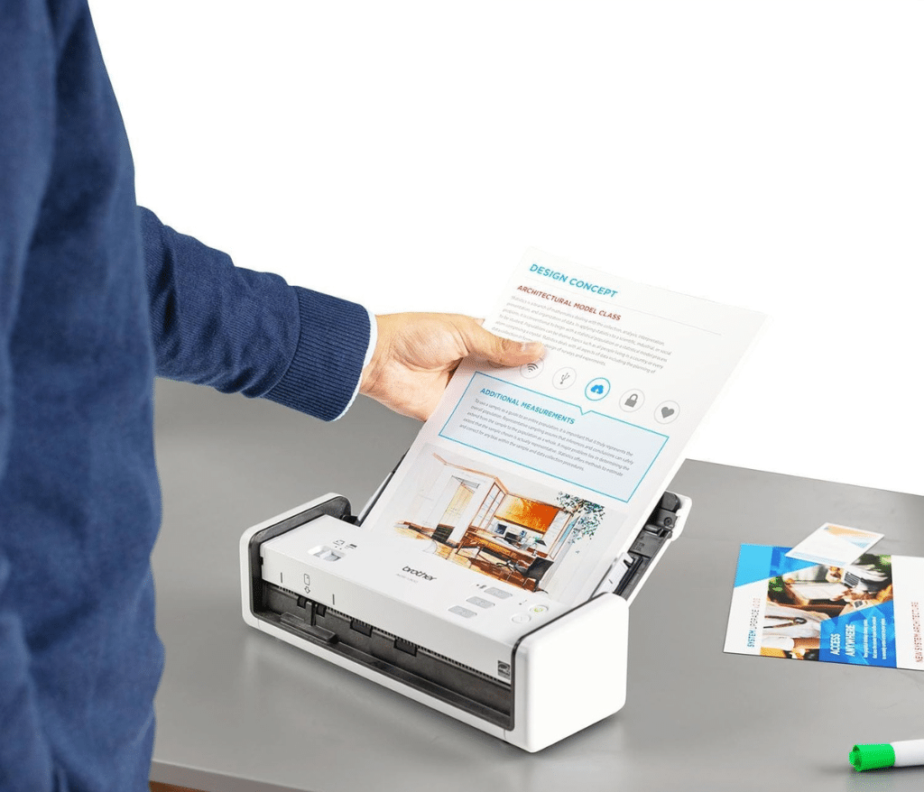 Brother ADS-1300 Compact Desktop Scanner for teachers