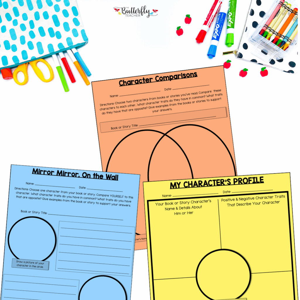 character traits vs feelings