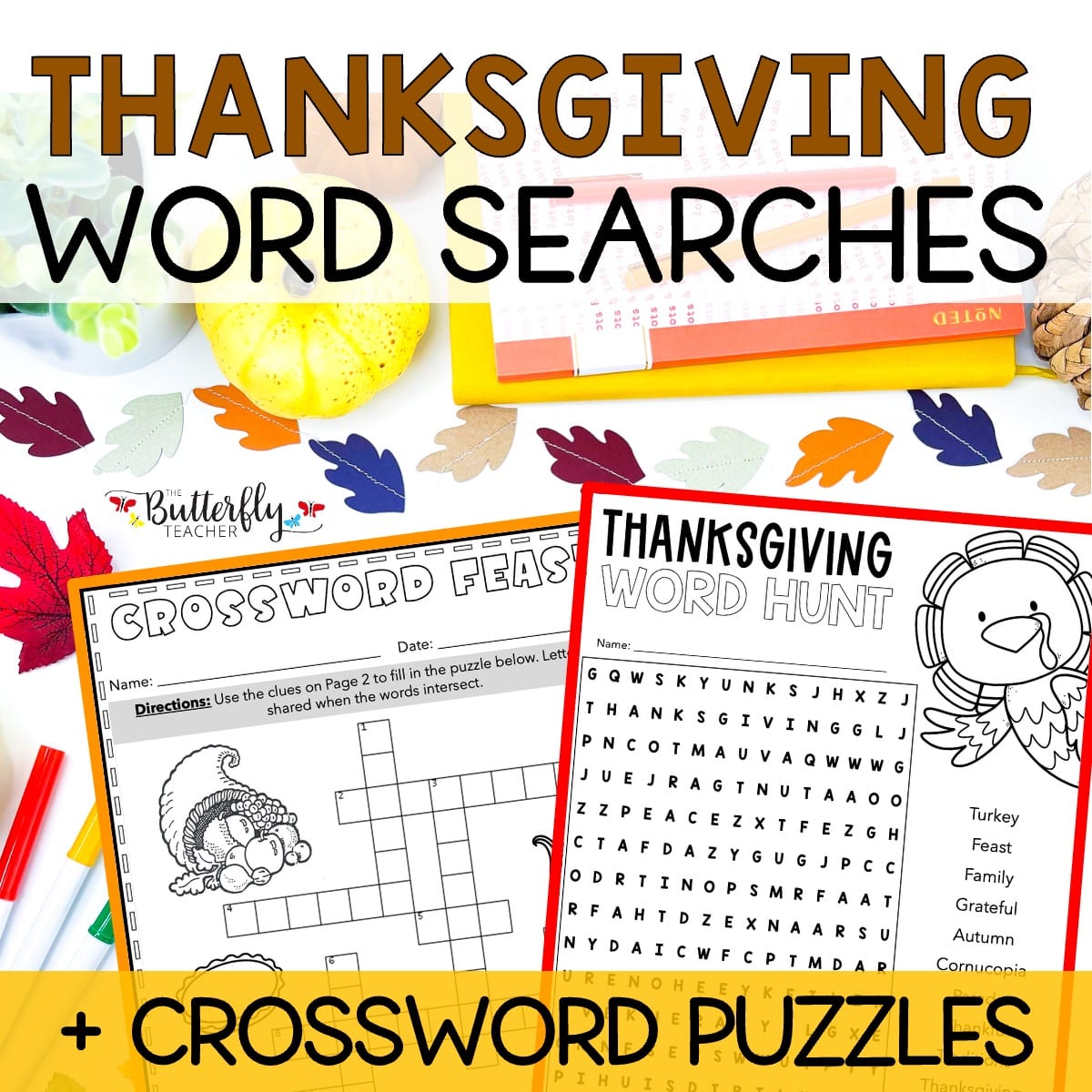 thanksgiving word search