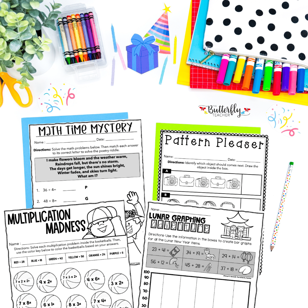 Year Long Early Finisher Bundled Activity