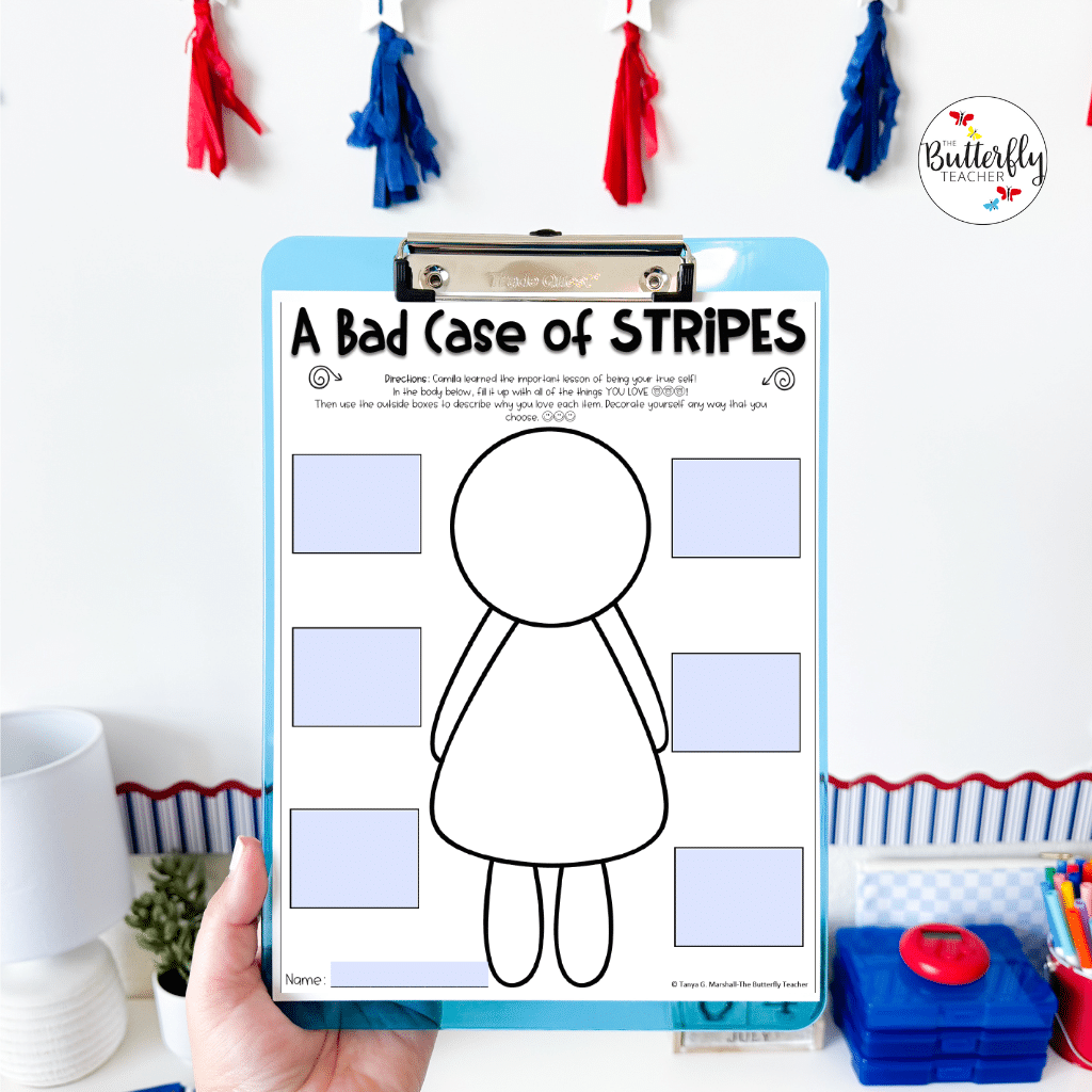 a bad case of stripes activities