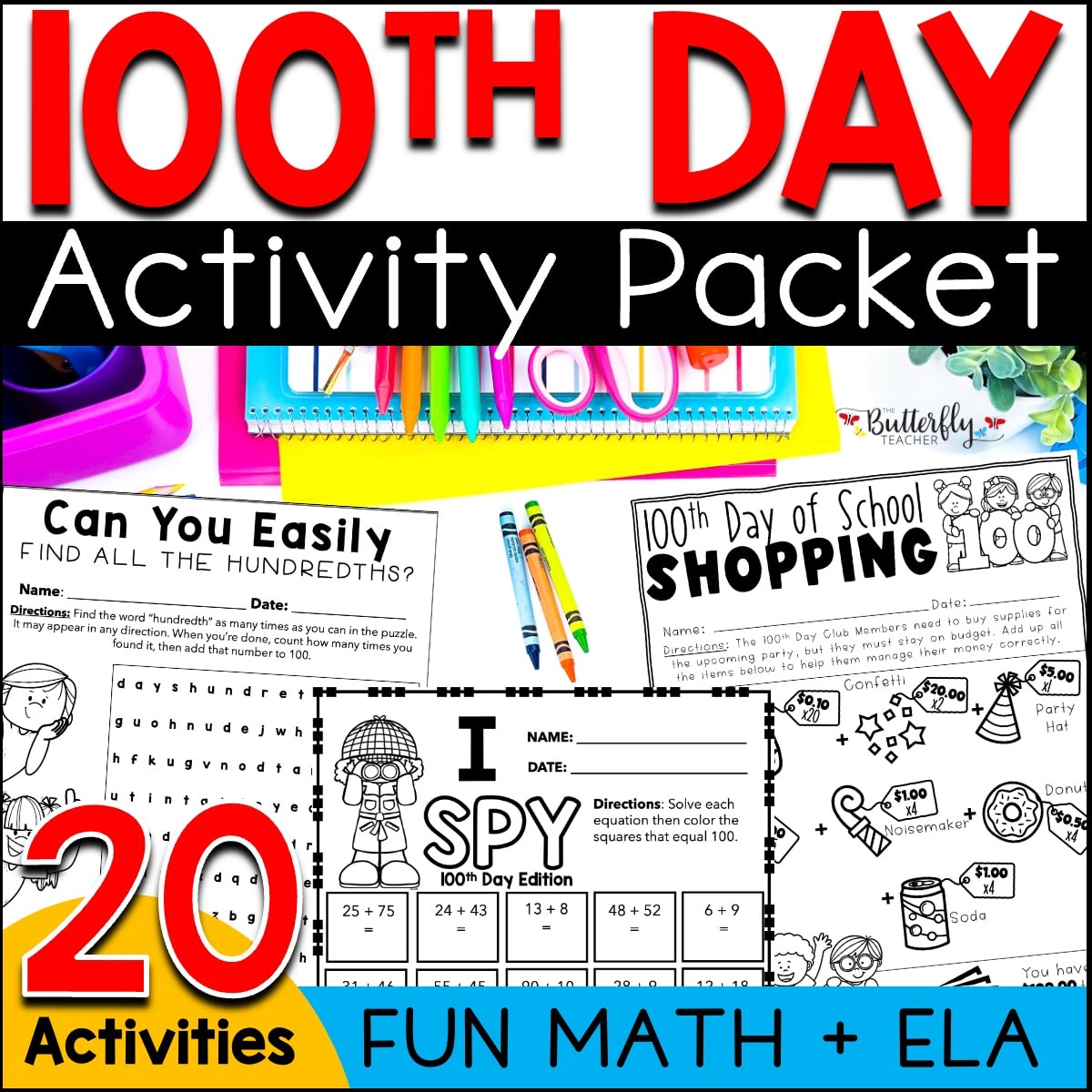 100th day of school activities