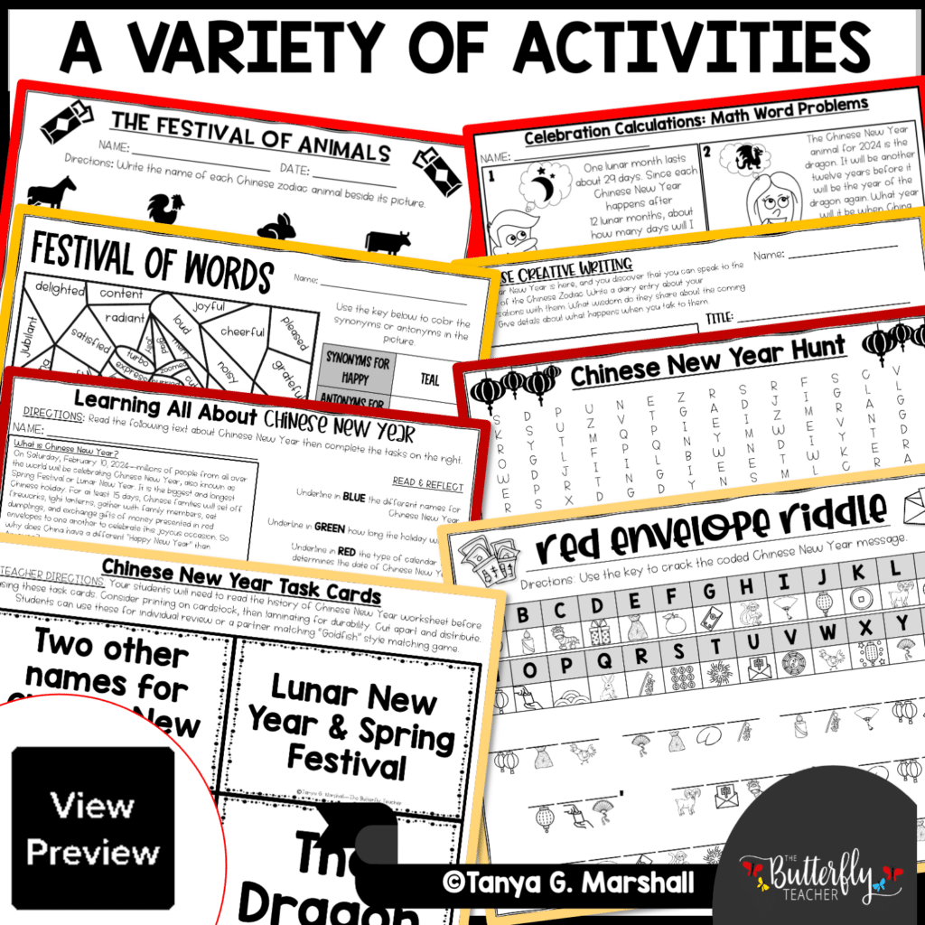 chinese new year activities