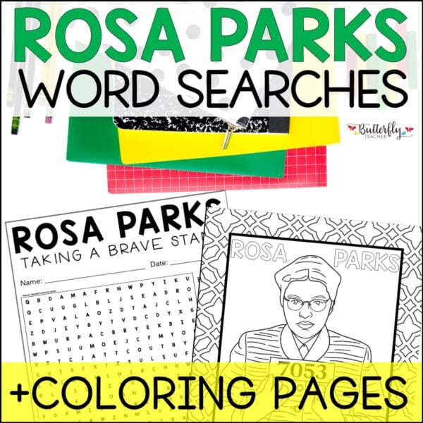 rosa parks word search