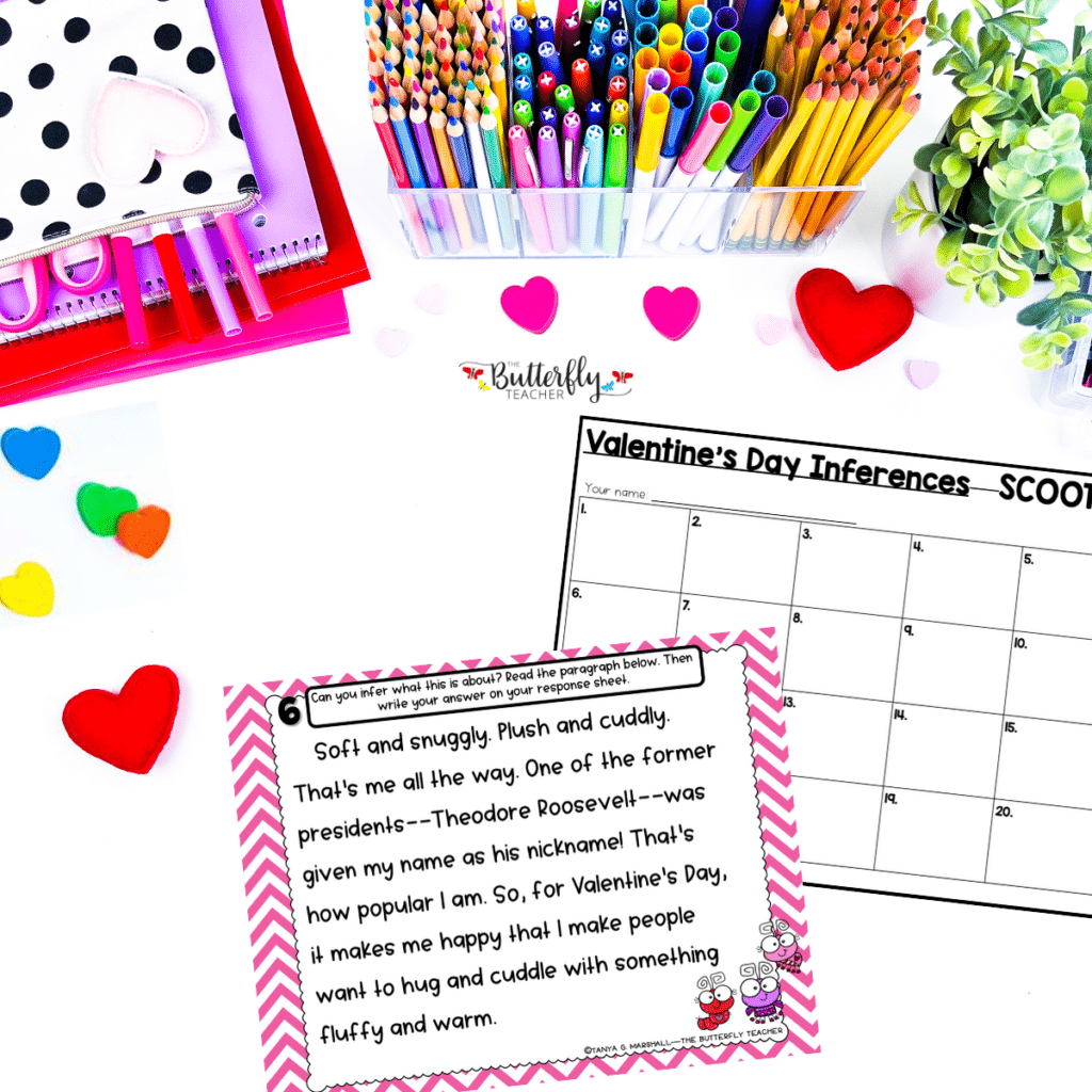 Valentine’s Day Activities for Upper Elementary