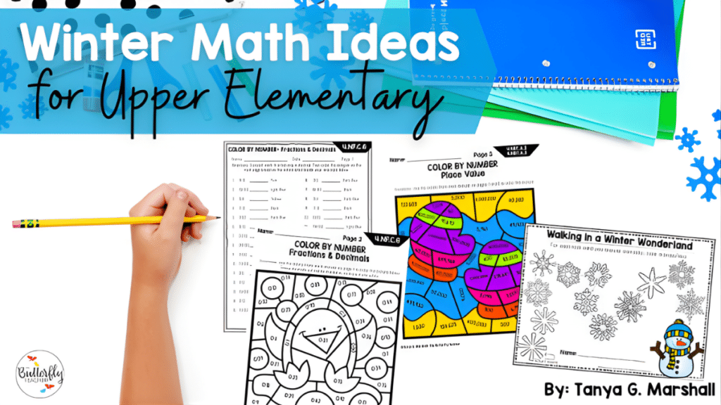 Winter Math Activities for Upper Elementary
