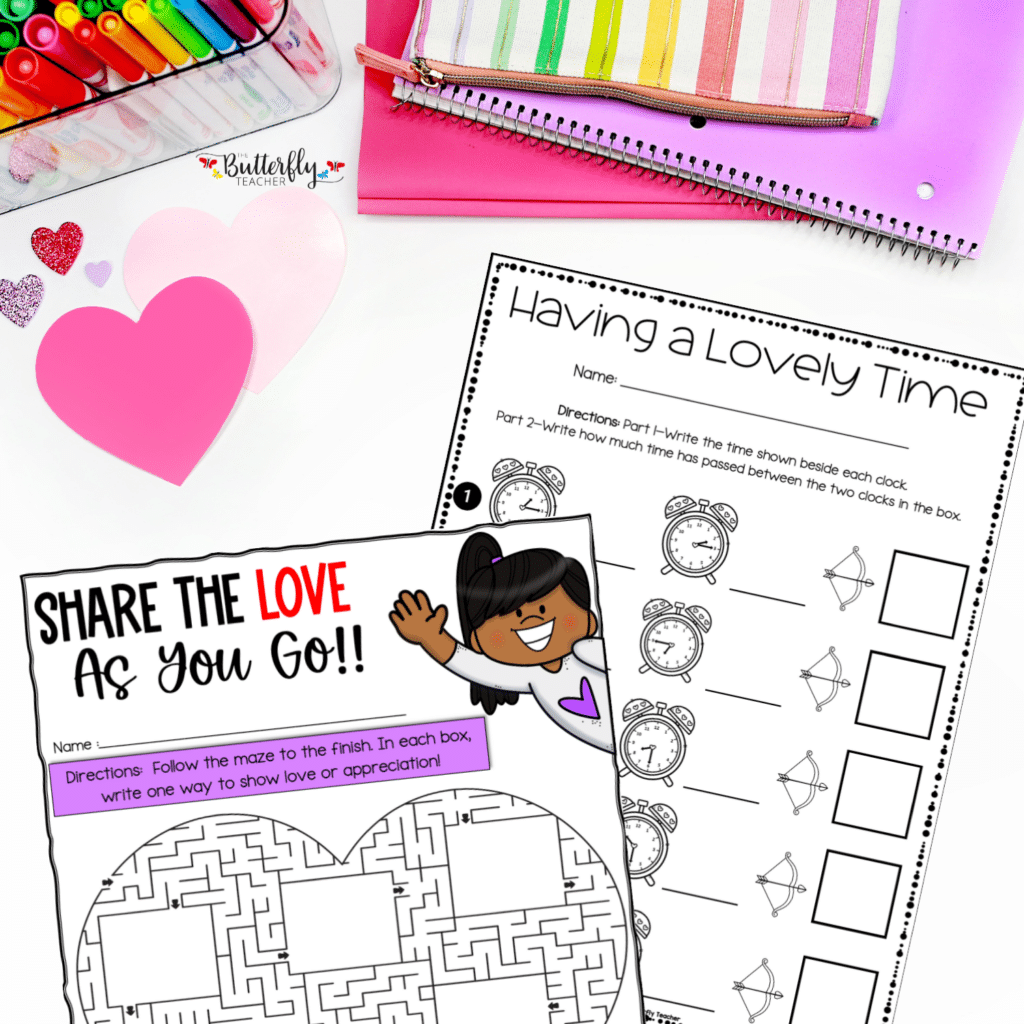 Valentine’s Day Activities for Upper Elementary
