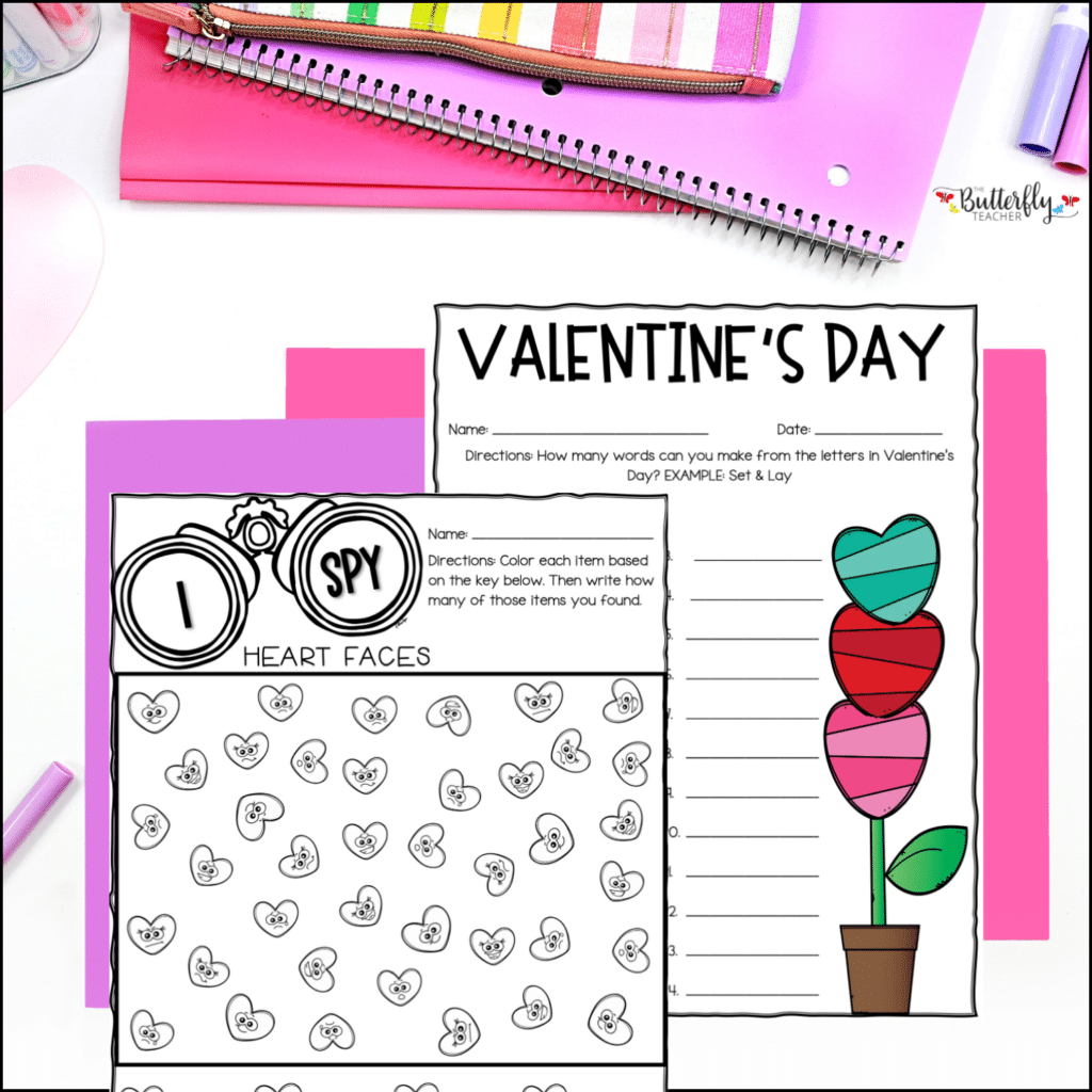 Valentine’s Day Activities for Upper Elementary