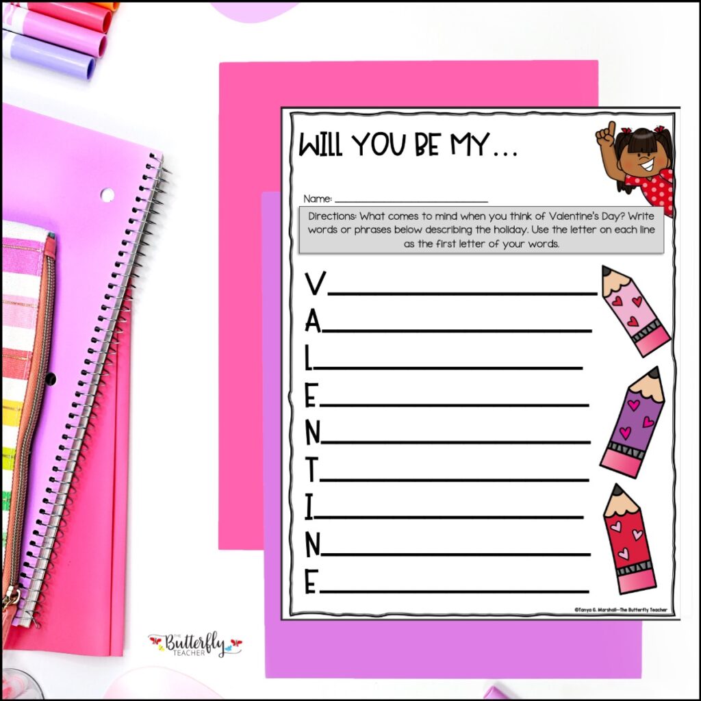 Valentine’s Day Activities for Upper Elementary