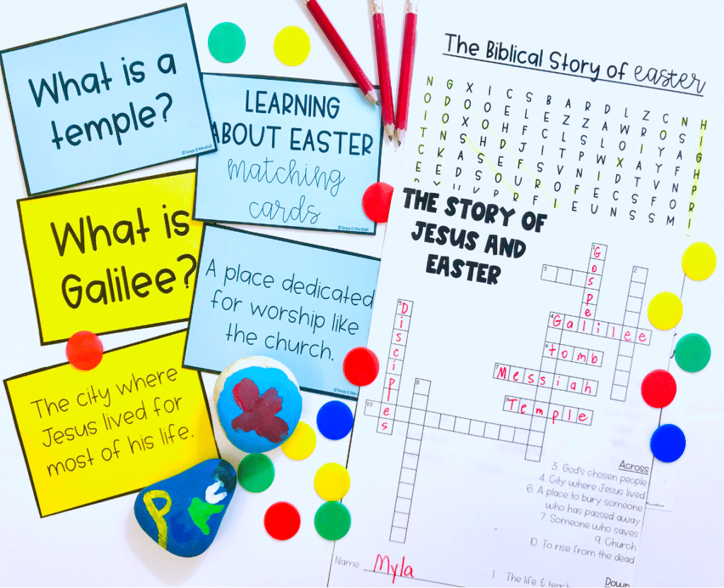 Biblical Easter activities for kids