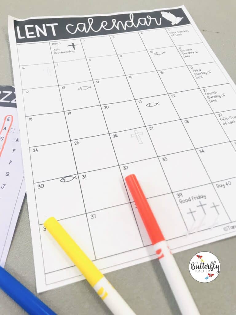 Lent Activities for Kids