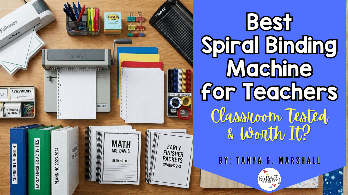 Best Spiral Binding Machine for Teachers (Classroom Tested & Worth It)