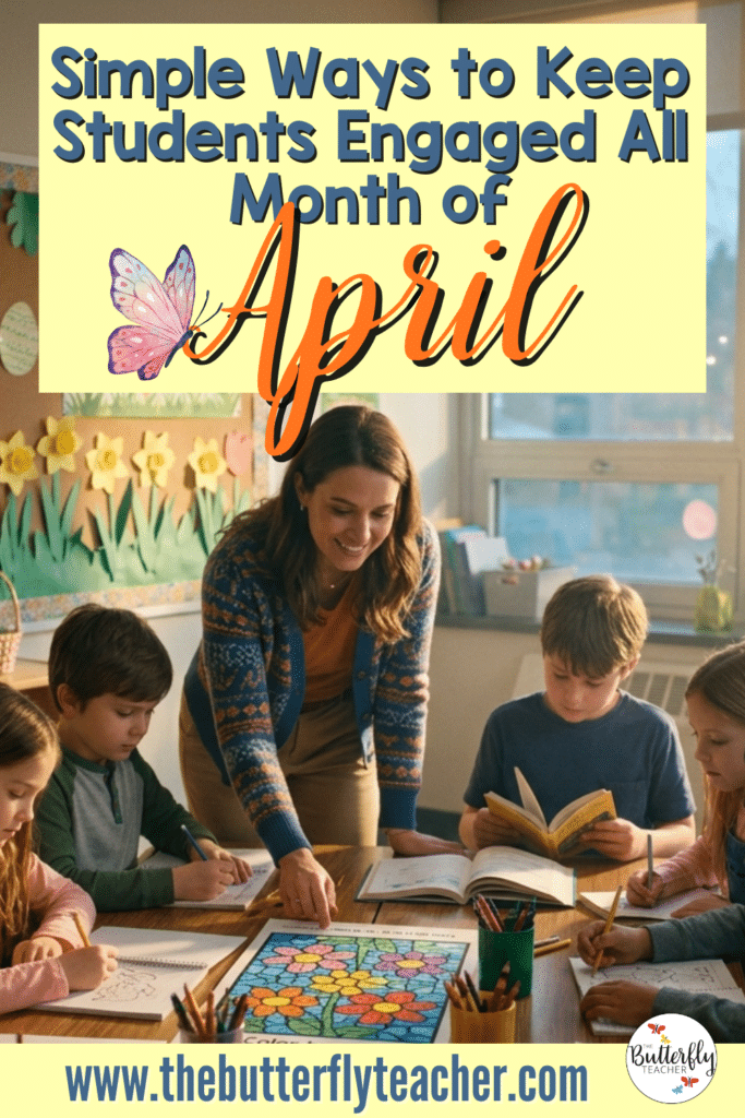Simple Ways to Keep Students Engaged All Month of April