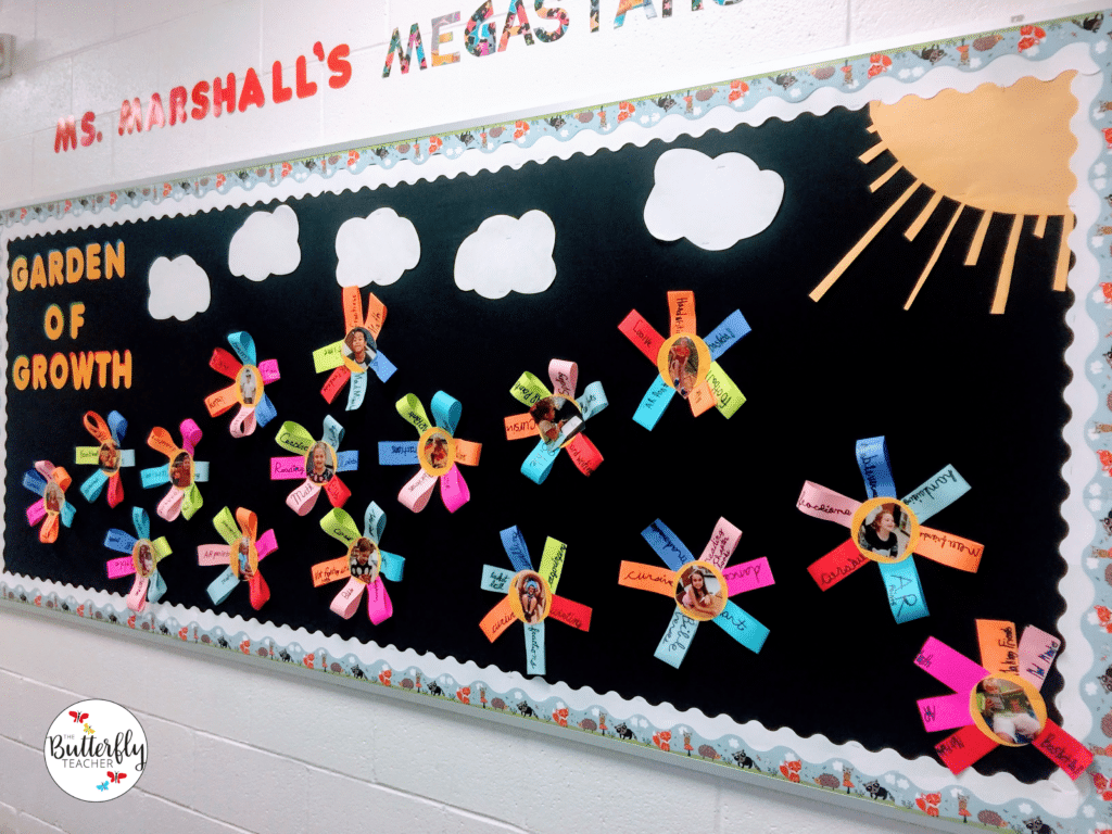 Spring bulletin board activity