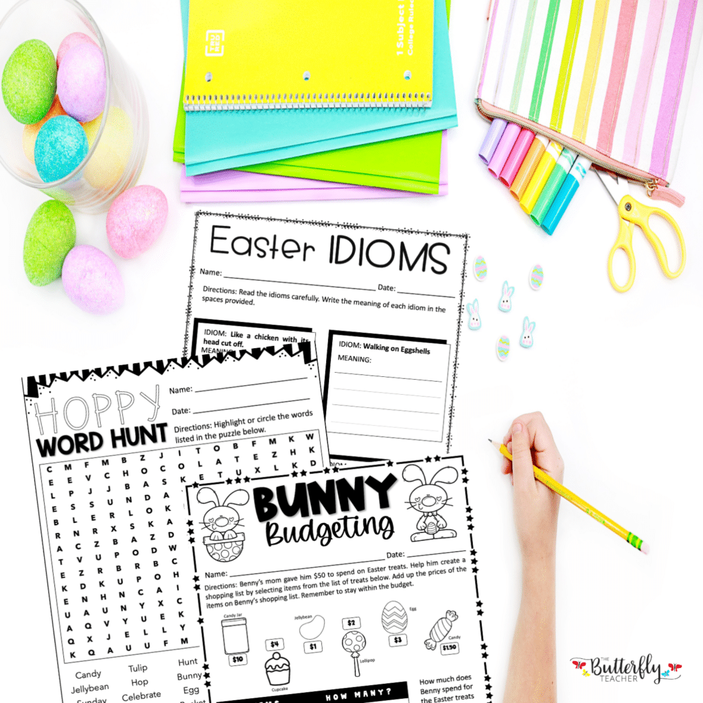 easter activity packet