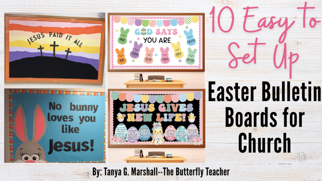 Easter Bulletin Boards for Church