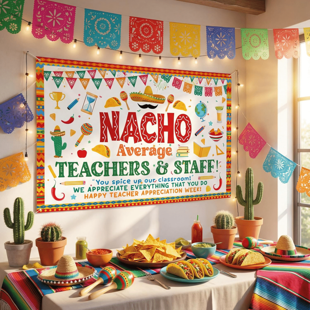 teacher appreciation week themes