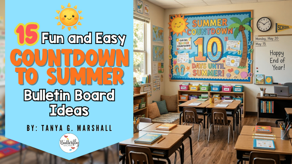 15 Fun and Easy Countdown to Summer Bulletin Board Ideas