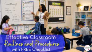 classroom routines and procedures