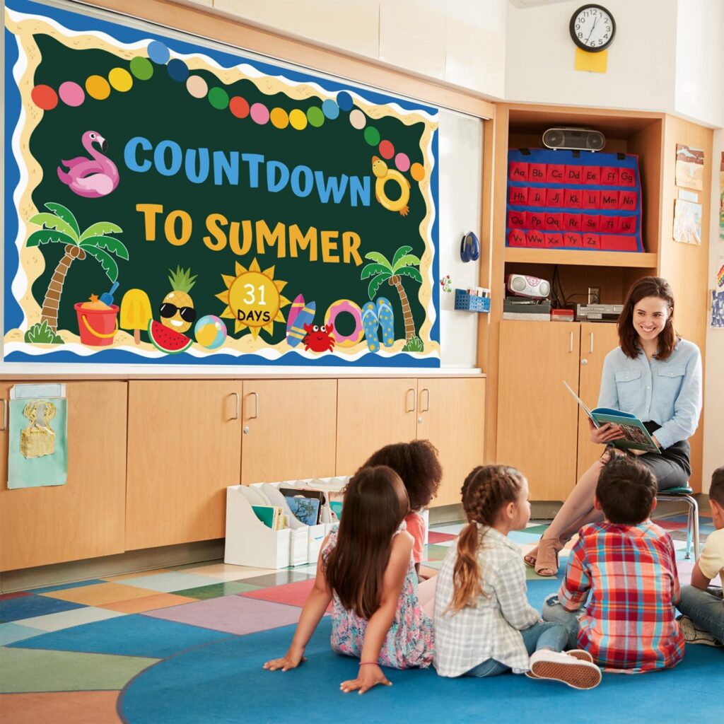 Countdown to Summer Beach Theme