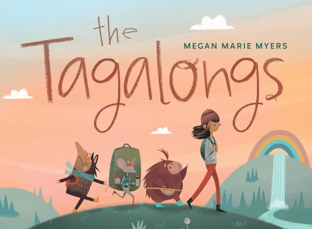 the tagalongs camping picture book for kids