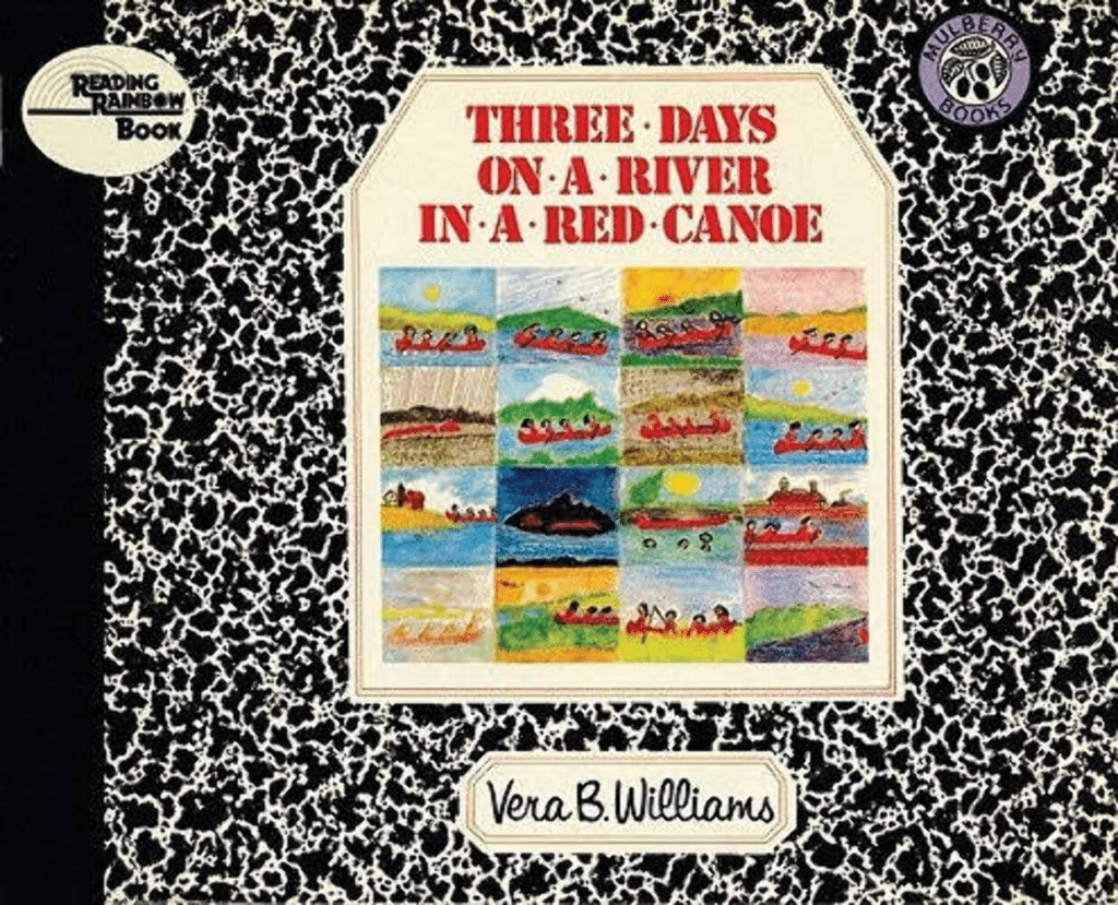 Three Days on a River in a Red Canoe camping book