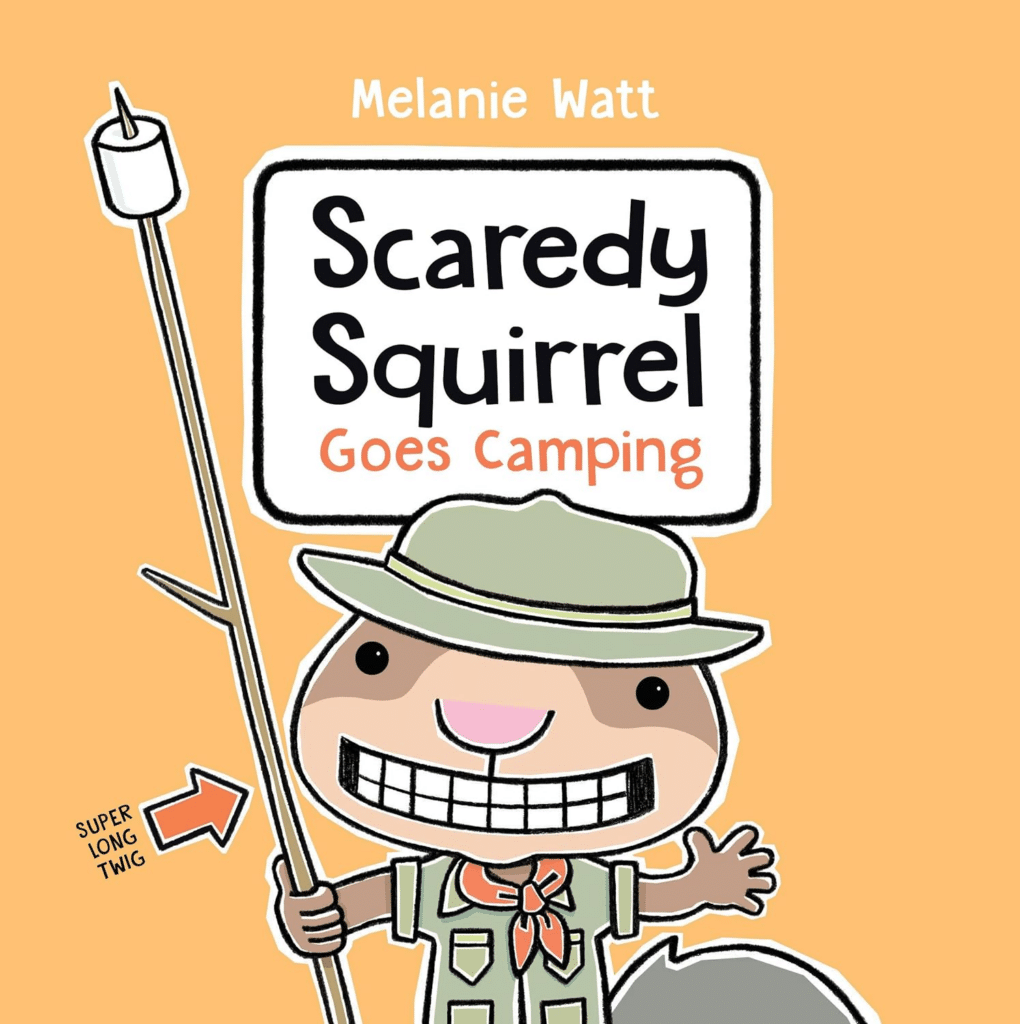 scaredy squirrel goes camping book for kids