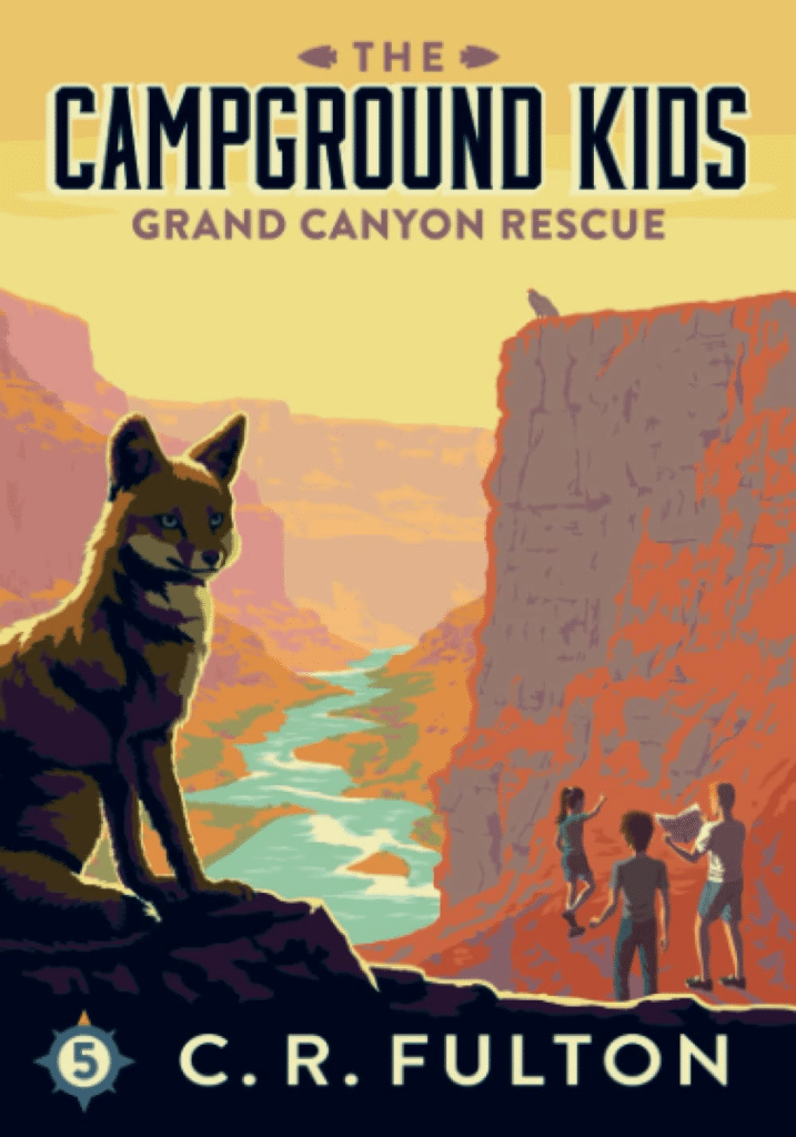 campground kids camping chapter books
