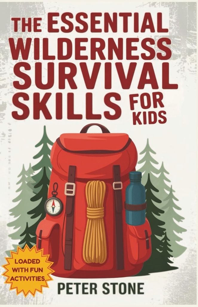 essential survival skills for kids nonfiction camping book