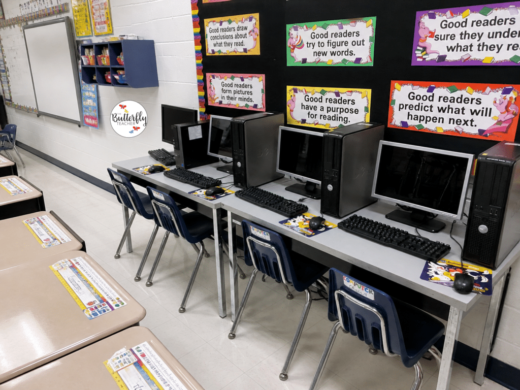 Setting up an elementary classroom