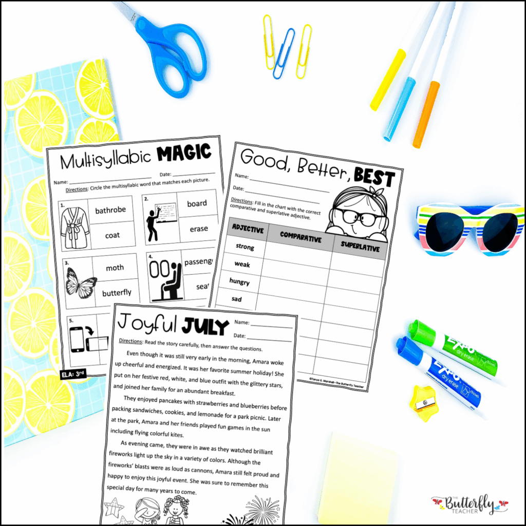 Summer Learning Packet