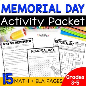 memorial day activity packet