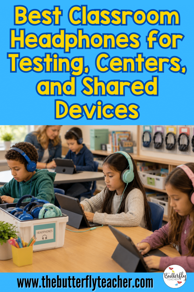 Best Classroom Headphones for Testing, Centers, and Shared Devices