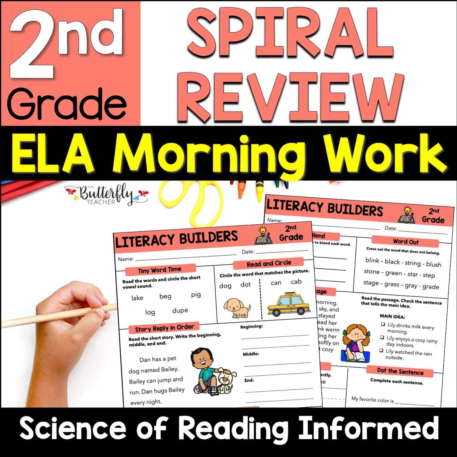 2nd grade spiral review ELA