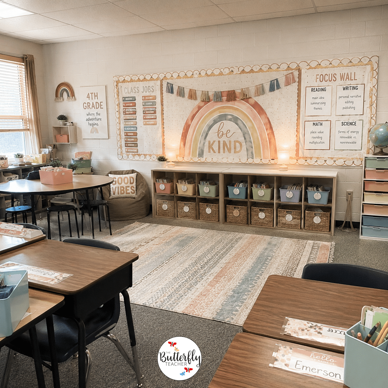 4th grade classroom themes