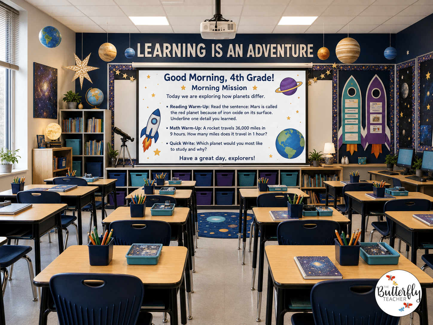 4th grade classroom themes